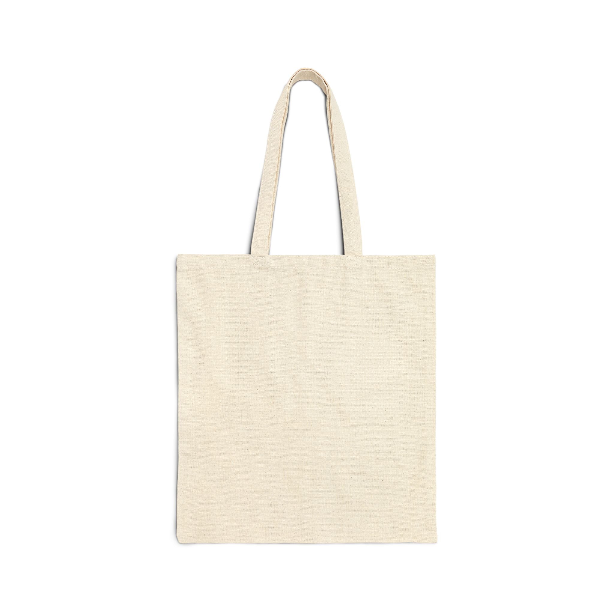 Canvas Tote Bag — Neon Green Hoodie 'P' Streetwear Graphic