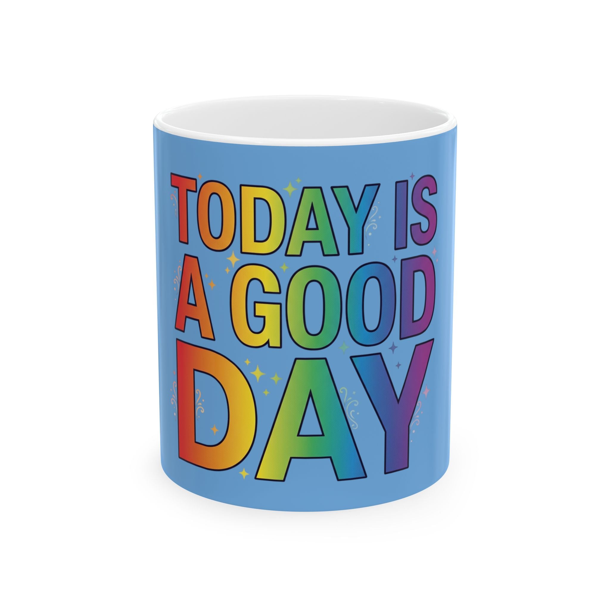 Bright Days Ceramic Mug — Start Every Morning With Joy