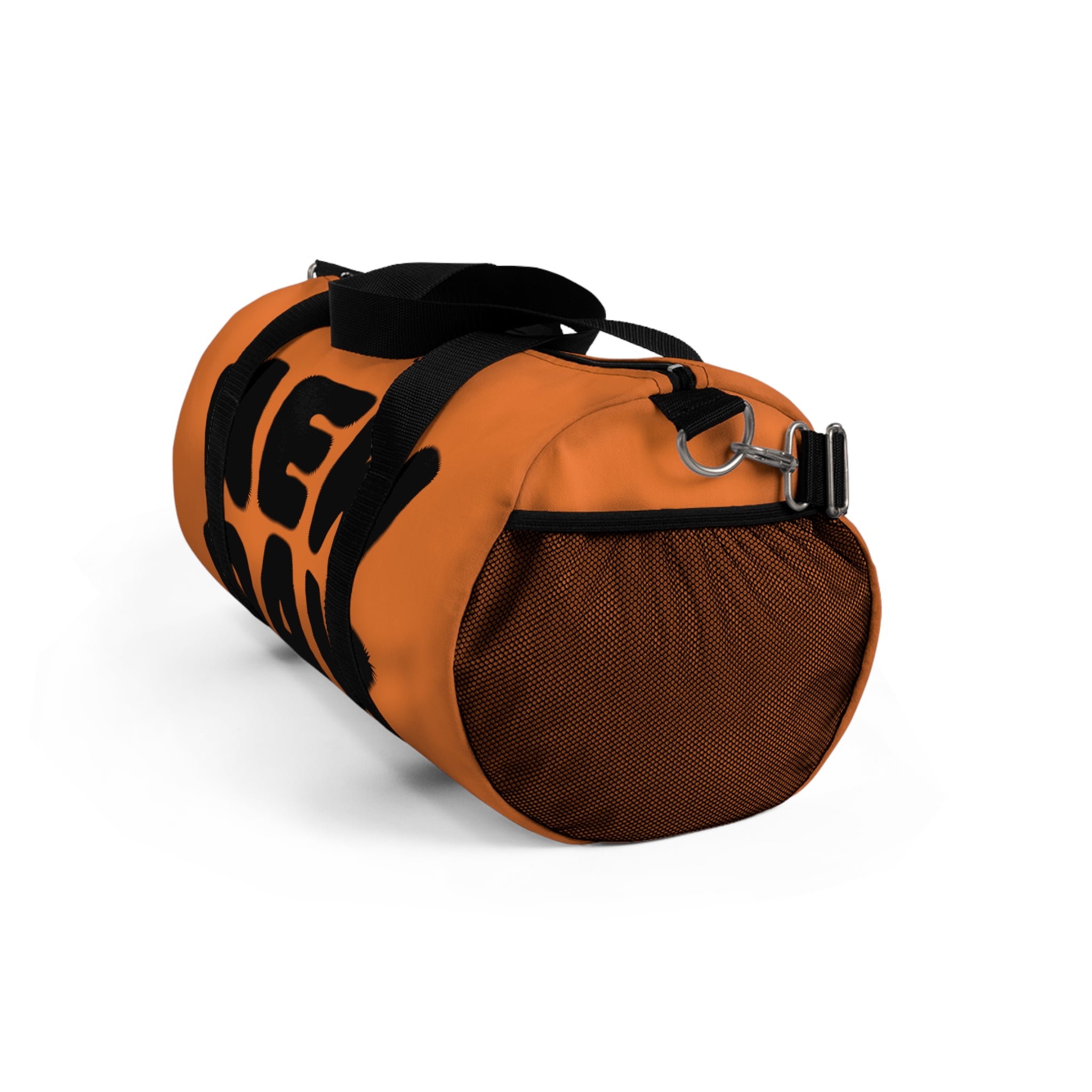 Orange Travel Duffel Bag — Lightweight Gym & Weekend Overnight Bag