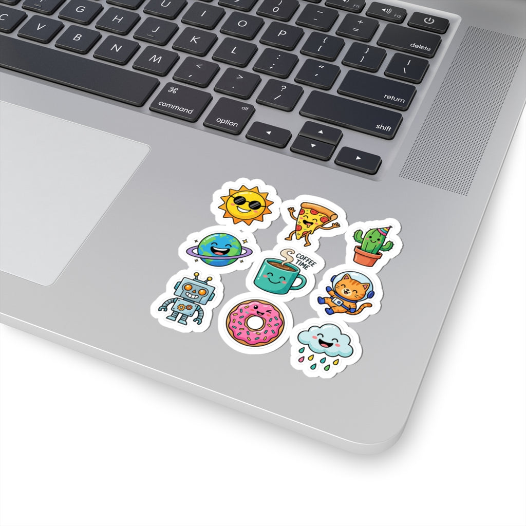 Fun Kiss-Cut Stickers — Playful Decorative Sticker Pack