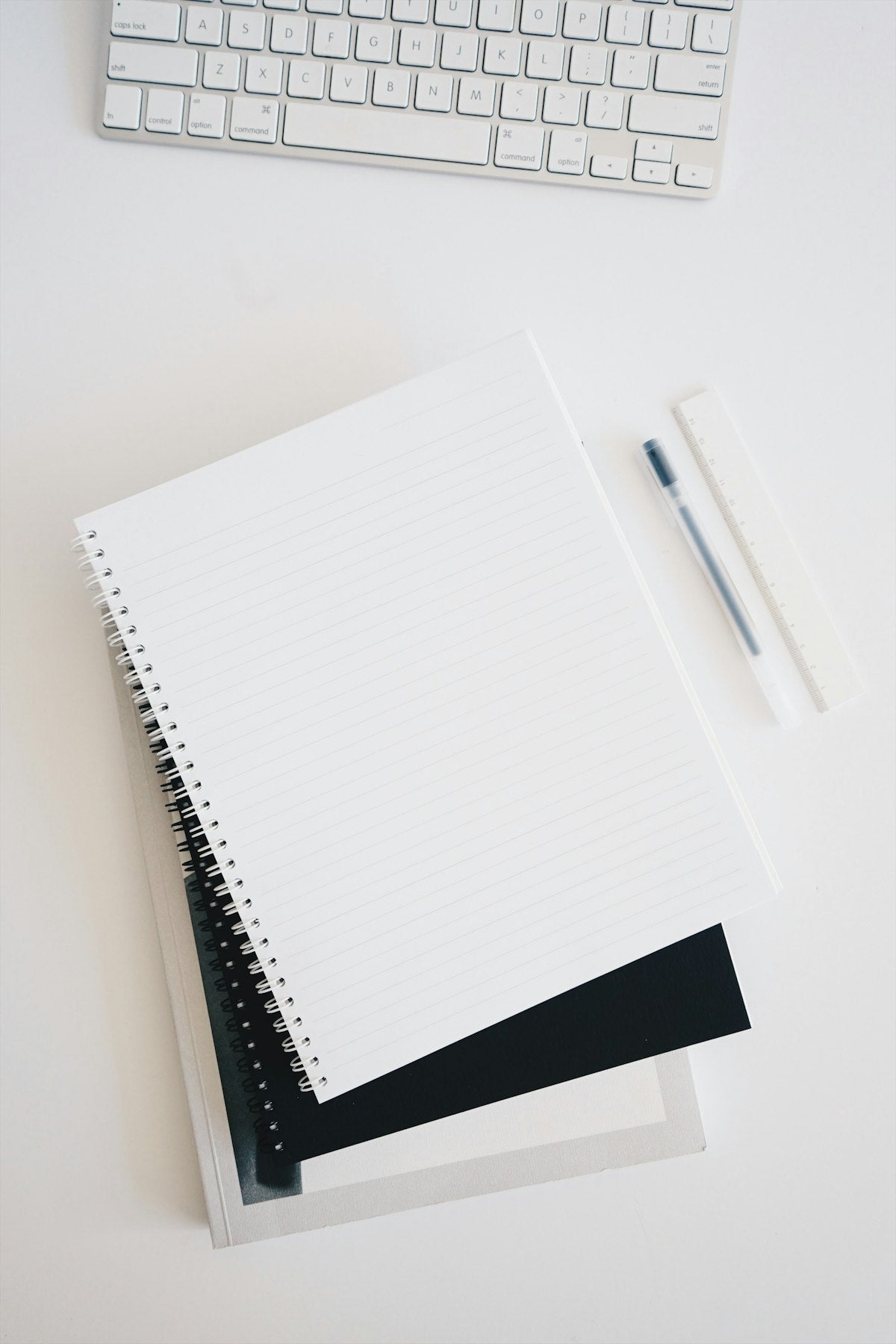 Custom Notebook Flat Lay Lifestyle Agent Print