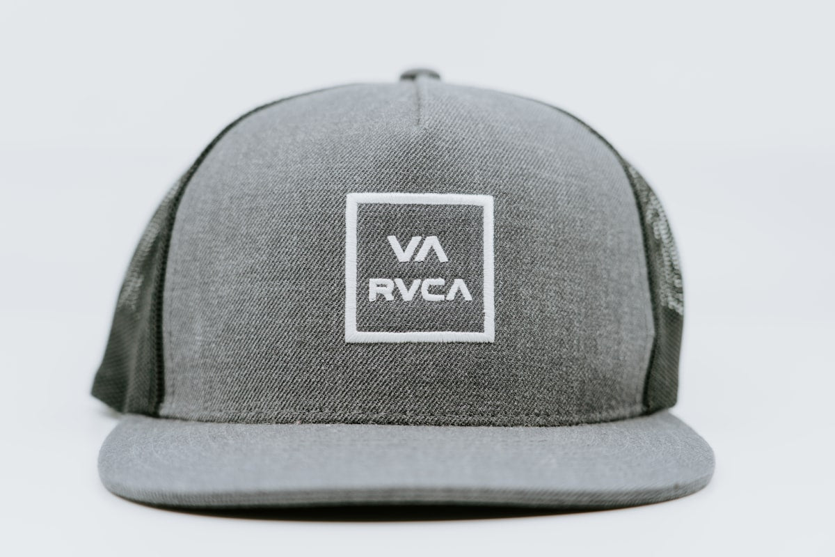Custom Dad Cap Side View — Agent Print