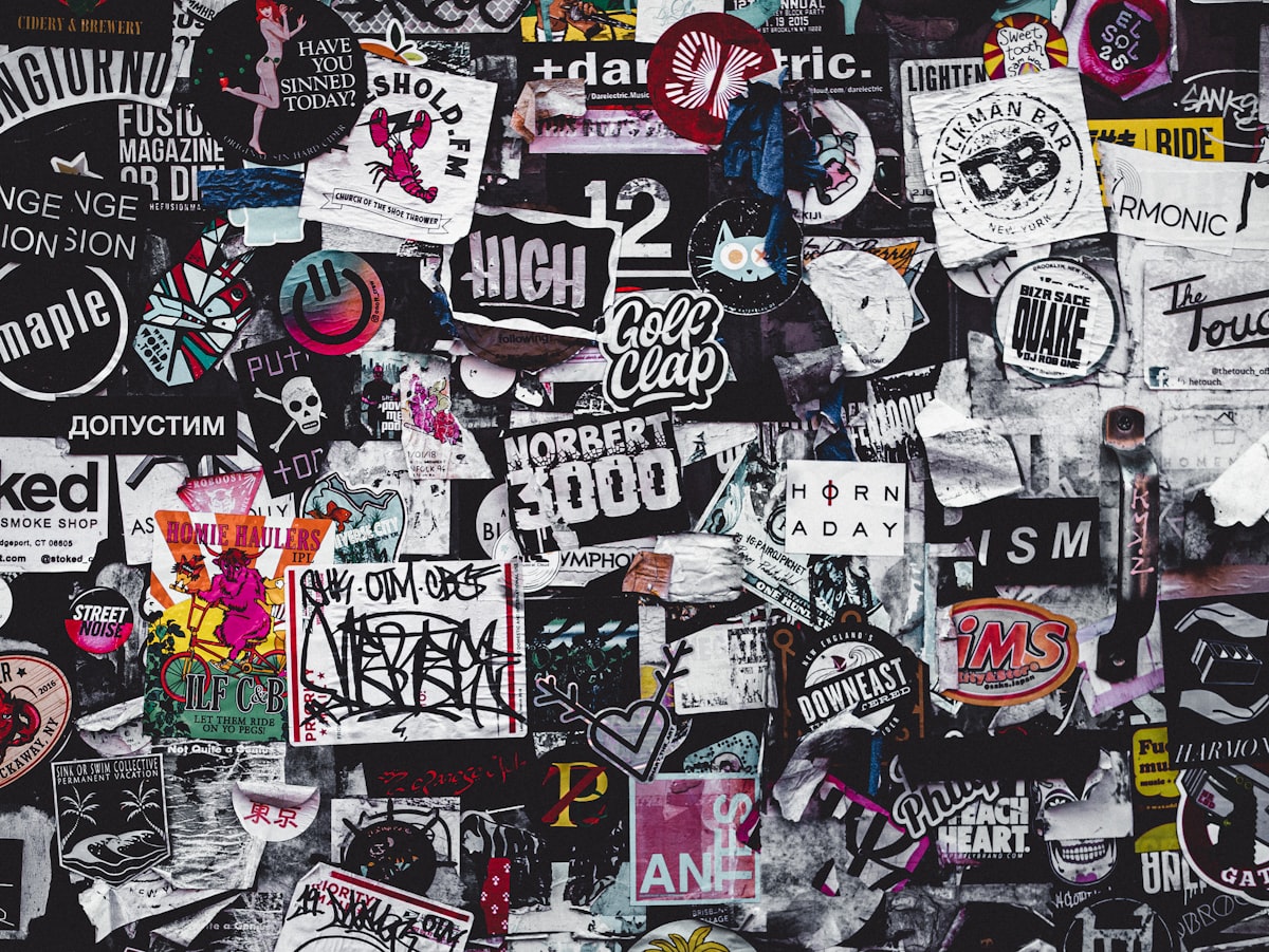 Custom Printed Sticker Pack — Vinyl Waterproof — Agent Print