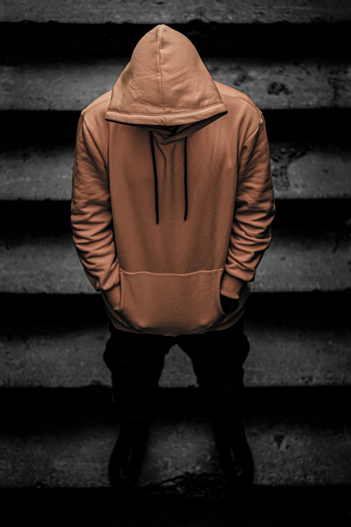 Premium Heavyweight Hoodie Lifestyle - Agent Print